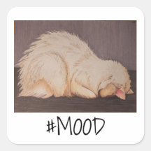 Sticker: schlechte Laune!
