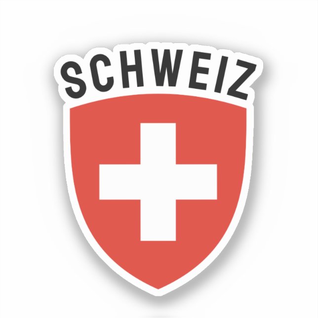 Sticker Schweiz (Suisse germanophone) (Recto)