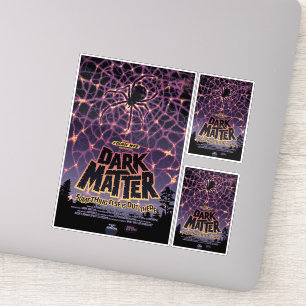 Sticker Sci-Fi Horror Movie Ad, Matière Noire