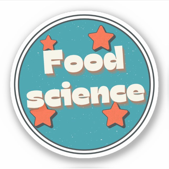 Sticker Science alimentaire (Devant)