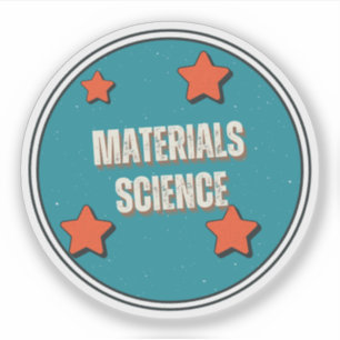 Sticker Science des matériaux