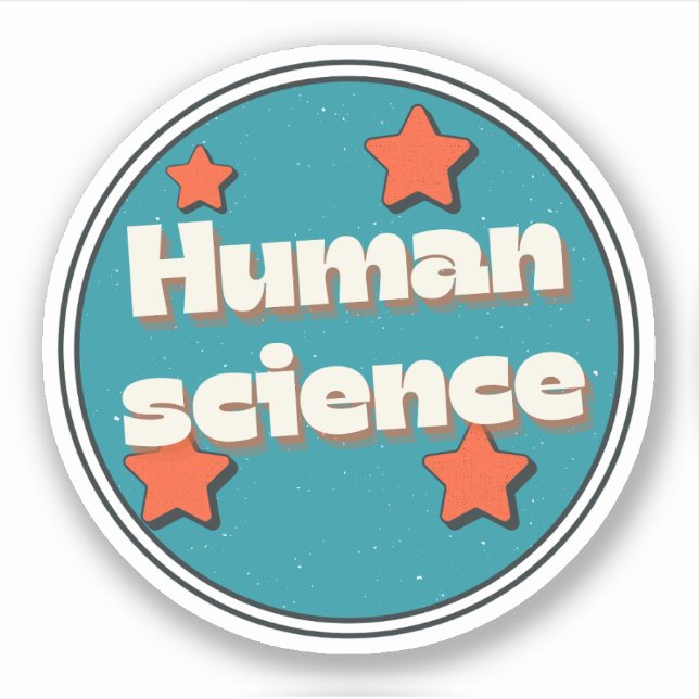 Sticker Science humaine (Devant)