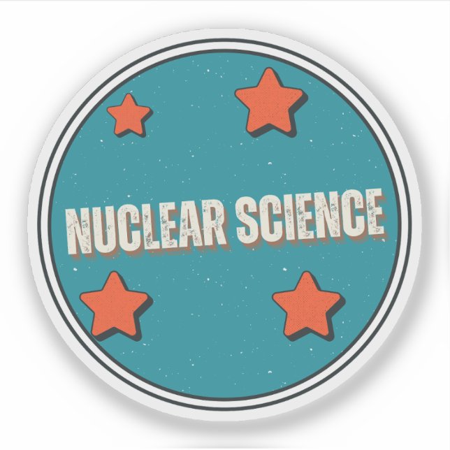Sticker Science nucléaire (Devant)