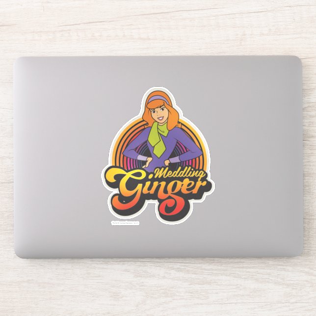 Sticker Scooby-Doo | Daphné "Gingembre de méditation" (Ordinateur)
