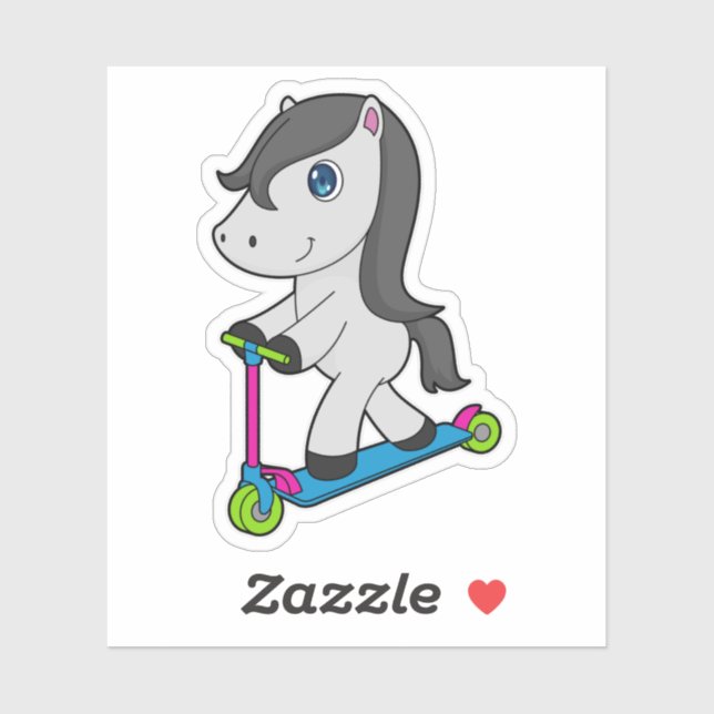 Sticker Scooter (Feuille)