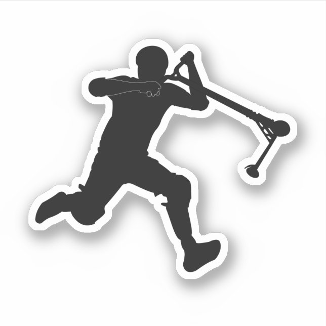 Sticker Scooter freestyle Kickless (Devant)