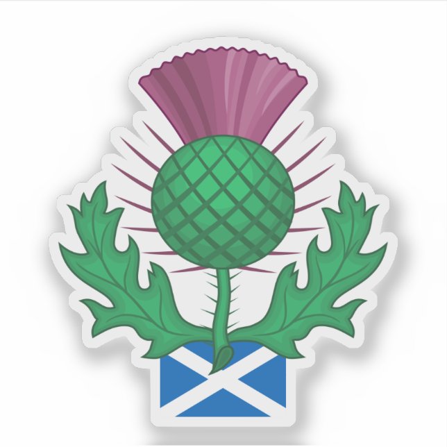Sticker Scotland Thistle (Devant)