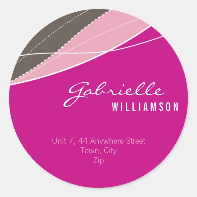 STICKER SEAL :: élégance moderne 7 (Devant)