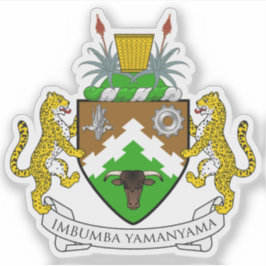Sticker Seal of Transkei, the Republic of South Africa