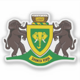 Sticker Seal of Venda, the Republic of South Africa
