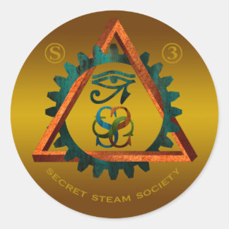 Sticker Secret Steam Society