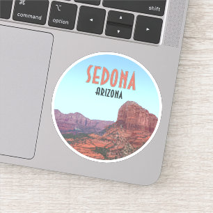 Sticker Sedona Arizona Bell Rock Canyon Vintage