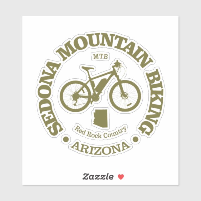 Sticker Sedona (MTB) (Feuille)