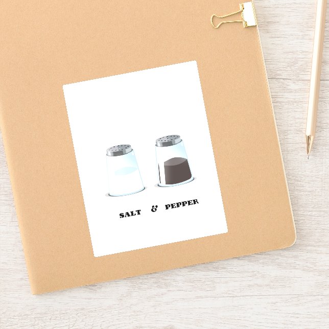 Sticker Sel et poivre (Carnet)