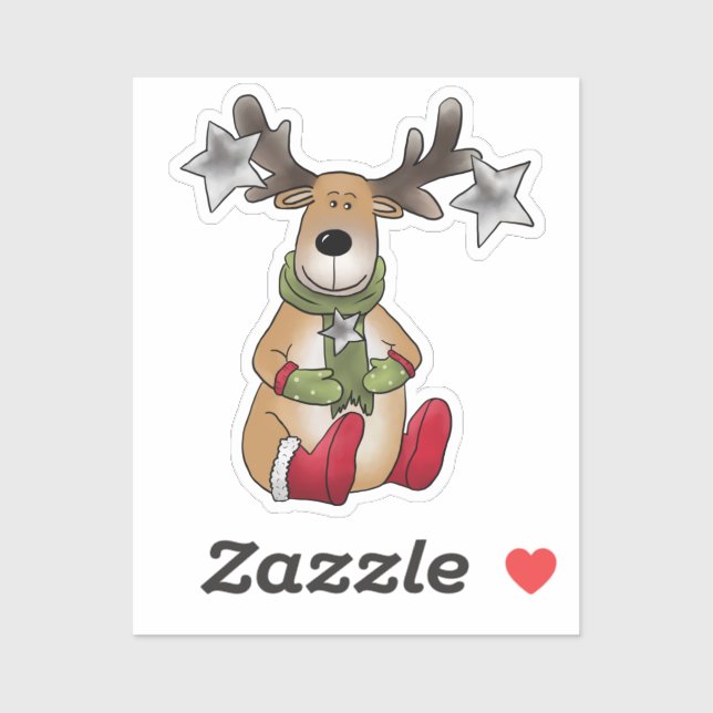 Sticker Selles de Noël (Feuille)