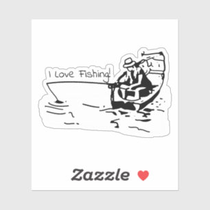 Sticker Semaine de la pêche - J'aime la pêche!