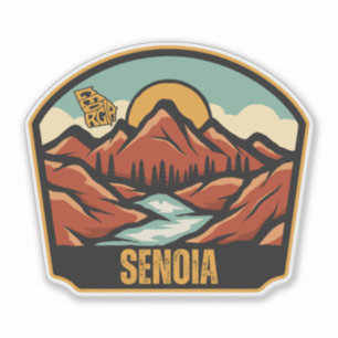 Sticker Senoia, Géorgie