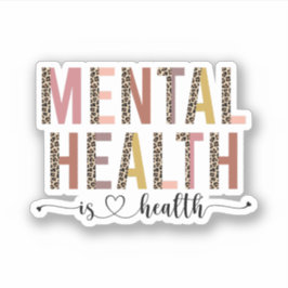 Sticker Sensibilisation à la santé mentale