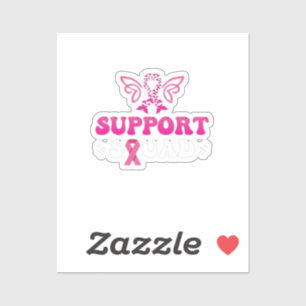 Sticker sensibilisation au cancer du sein de l'équipe de s