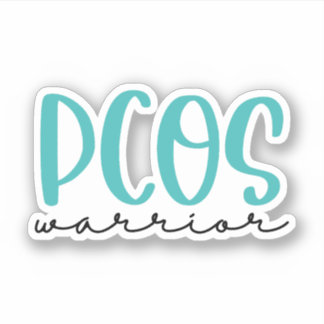Sticker Sensibilisation au syndrome des ovaires polykystiq