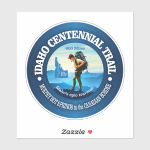 Sticker Sentier du centenaire de l'Idaho (C)