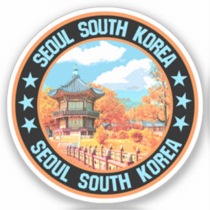 Sticker Séoul