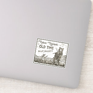 Sticker Sepia Toned