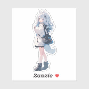 Sticker Série Anime Girl
