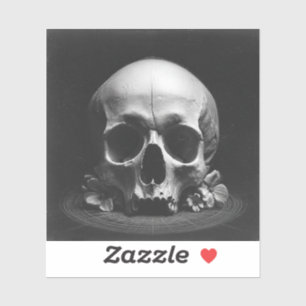 Sticker 💀Servi Froid — Art Baroque Fin