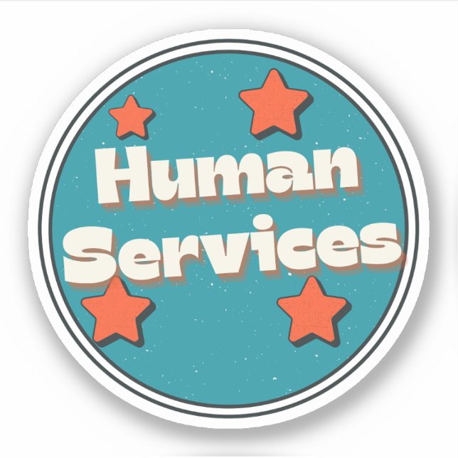 Sticker Services Humains (Devant)