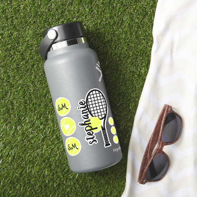 Sticker Set de nom personnalisé de la raquette de  (HydroFlask Insitu)
