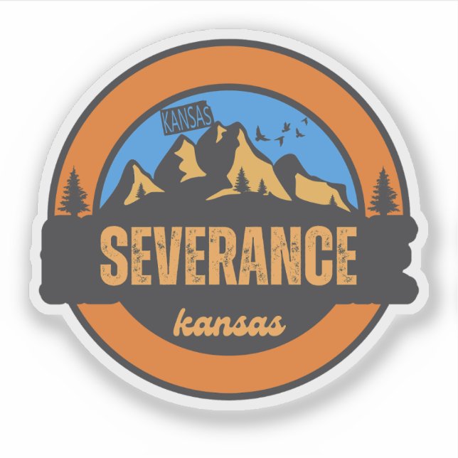 Sticker Severance, Kansas (Devant)