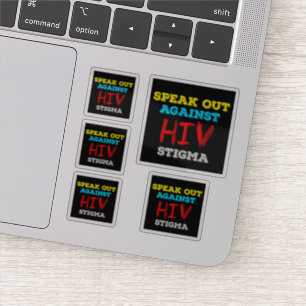 Sticker S'exprimer contre la stigmatisation du VIH - Sensi