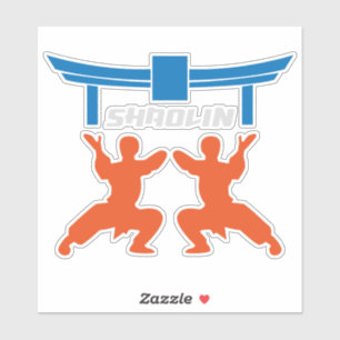 Sticker Shaolin Temple Martial Arts