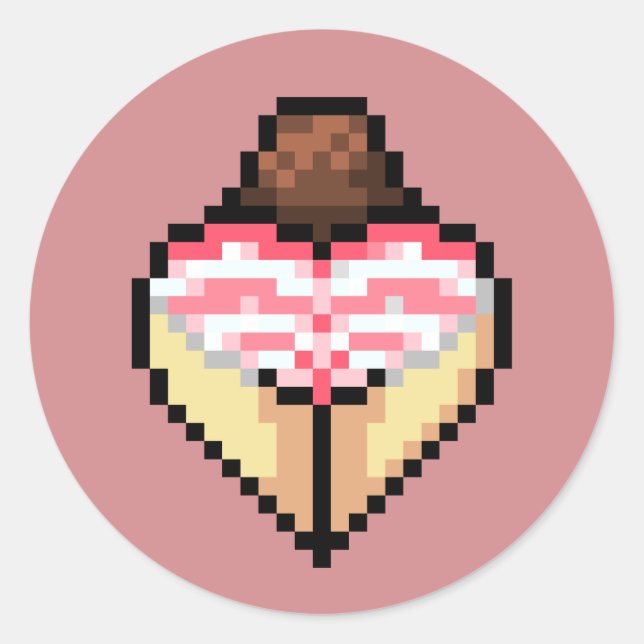 Sticker shimapan rose (Devant)