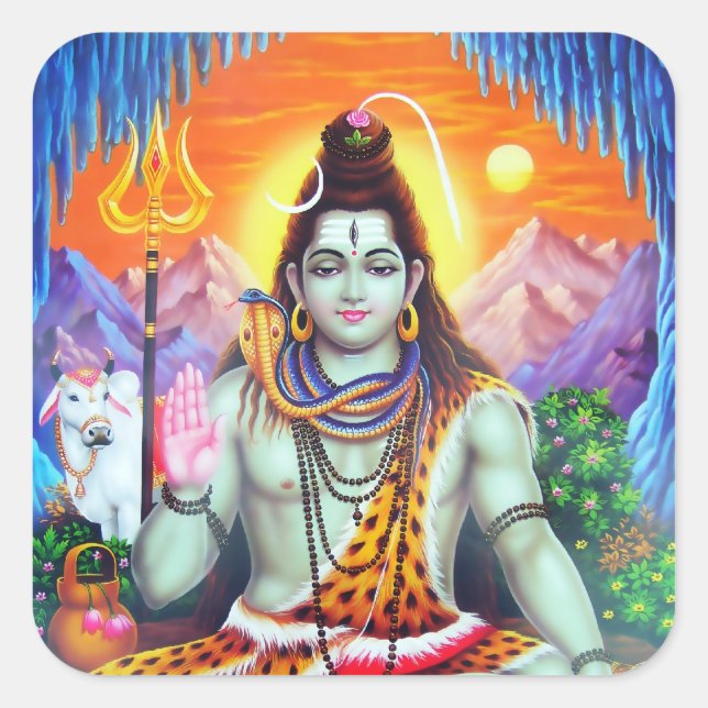 Sticker Shiva - Version 4 (Devant)