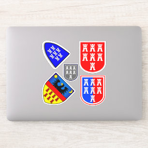 Sticker Siebenbürger Wappen
