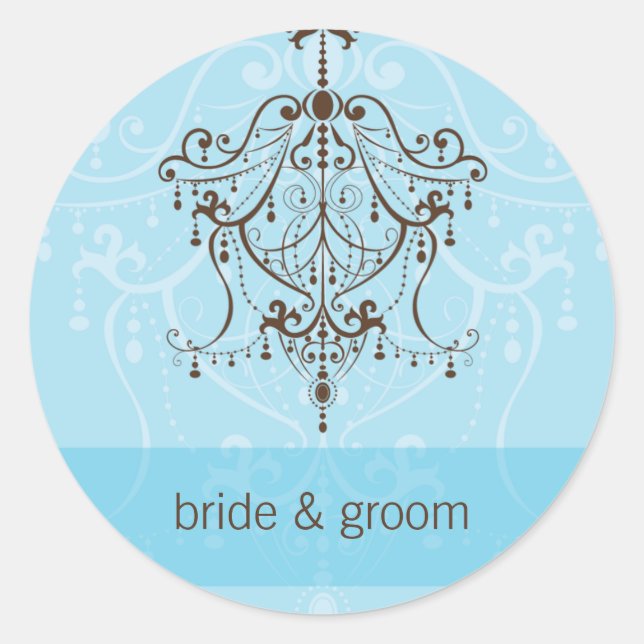 STICKER / SIEGEL: Kronleuchter (Vorderseite)