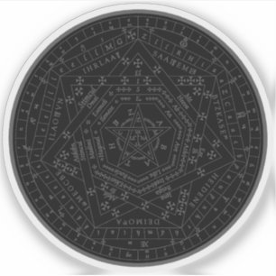 Sticker Sigillum Dei Aemeth (gris)