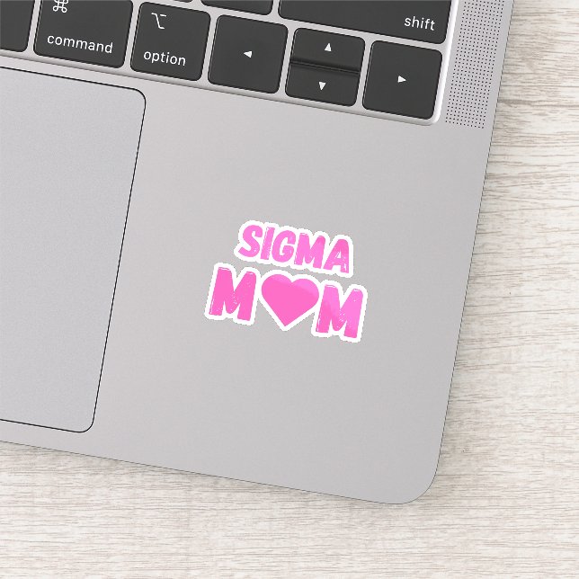 Sticker Sigma Mama Fête des Mères Tee for Fun Moms (Détail)