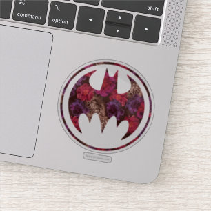 Sticker Signal de batte de rose rouge
