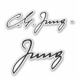Sticker Signature de Carl Jung