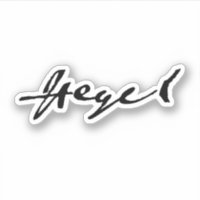 Signature de G. W. F. Hegel