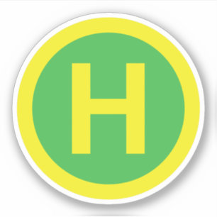 Sticker SIGNE Helipad