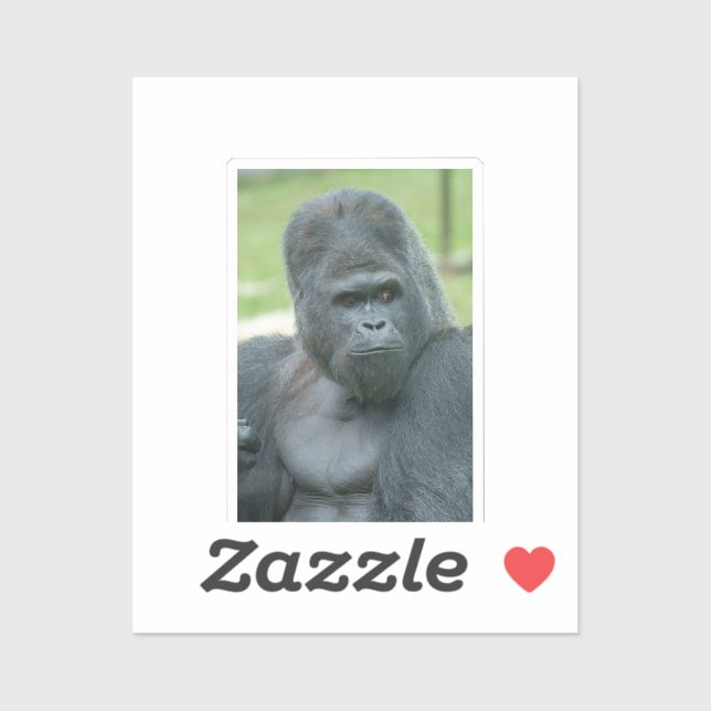 Sticker Silverback Dishi (Feuille)