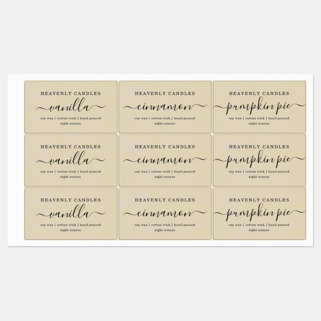 Sticker simple étanche Étiquettes (Feuille)