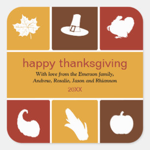 Sticker simple Icons Thanksgiving