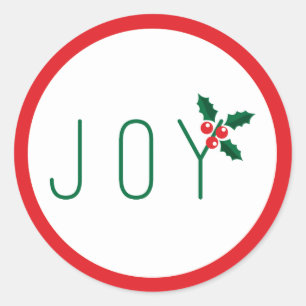 Sticker simple Joie Holiday