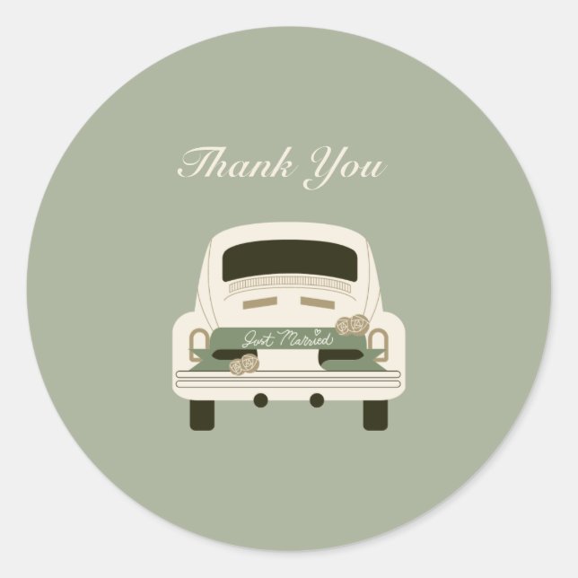 Sticker simple Whimsical & Fun pour Cartes de Reme (Devant)