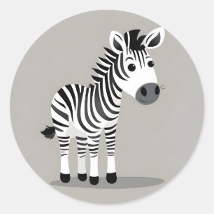 Sticker simple Zebra